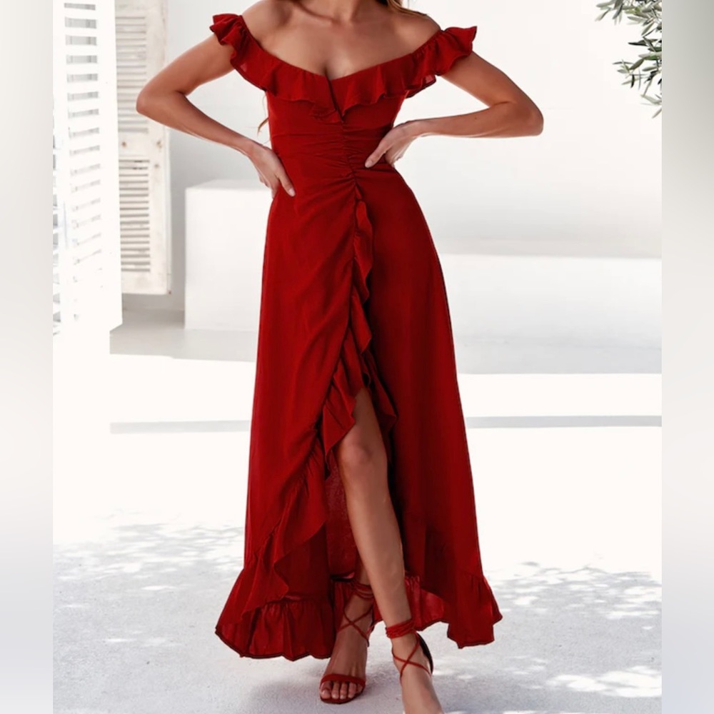 Hello Molly NWT size 10 red dress